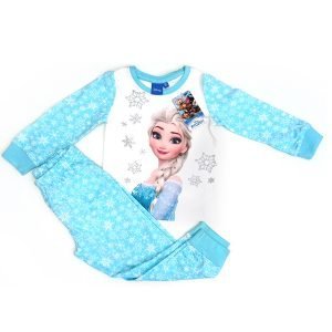 Pijama Frozen algodón azul