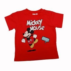 Camiseta Mickey bebe manga corta