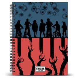 Cuaderno A4 Strangers Things