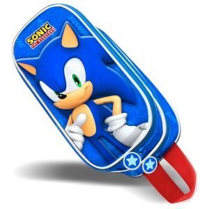 Estuche portatodo 3D Sonic
