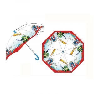 Paraguas Super Zings transparente