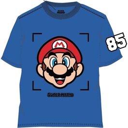 Camiseta Super Mario Azul