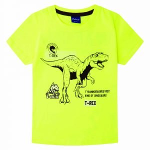 Camiseta Dino T-Rex amarilla